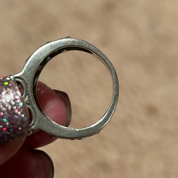 Silpada Cubic Zirconia and Sterling Silver Ring - Picture 7 of 8